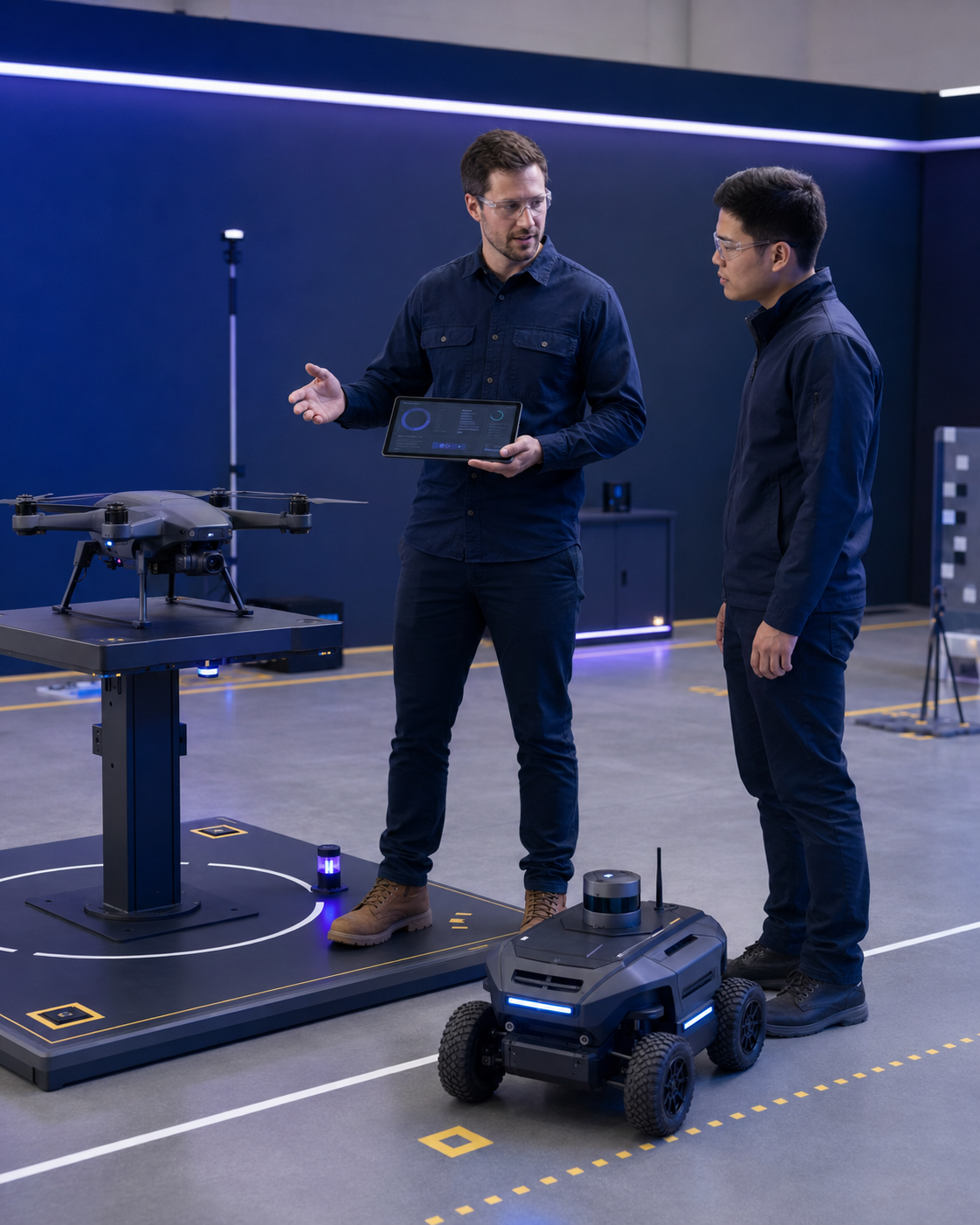 Robotics commissioning, operator training and support session